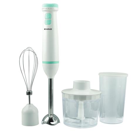 KHIND HAND BLENDER BH600M 600W 3 ATTACHMENT VARIABLE SPEED + TURBO