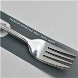 FUKURO STAINLESS STEEL DESSERT FORK 3PCS  HH 0344