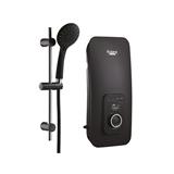 RUBINE WATER HEATER DC WITH PUMP HAND SHOWER CE521D-BSB SAND BLACK (BLACK SHOWER ACCESSORIES SET)