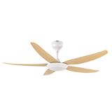 CEILING FAN ZERON PLUS 56 LIGHT WOOD REZO ABS 56"