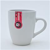 LITTLE HOMES STONEWARE MUG 14 OZ WHITE
