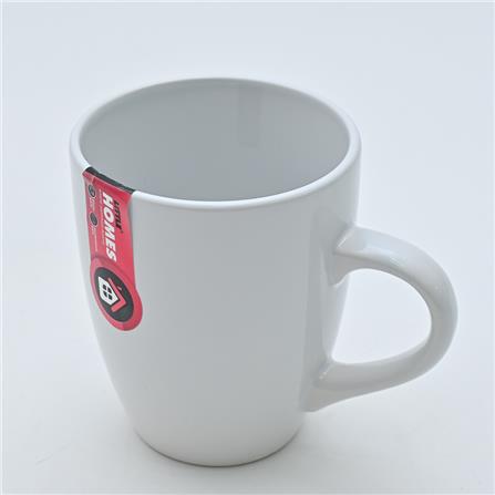 LITTLE HOMES STONEWARE MUG 14 OZ WHITE