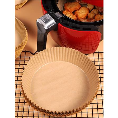 KLEEZPRO AIR FRYER PAPER BROWN 22cm 50PCS