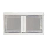 2 DOORS FRONT OPENING FOLDABLE BOX  36X51X30CM 10002 WHITE