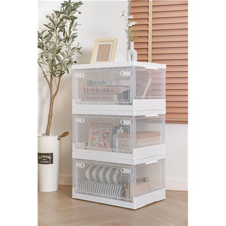 MULTI PURPOSE STORAGE APISITH DUMO 36X51X30CM  WHITE