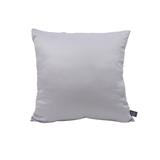 HLS COVER CUSHION CT SATEEN 16X16" LIGHT GRAY