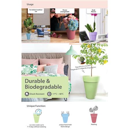 BABA BIO POT BI-NB-340 POT MORANDI PURPLE