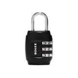 SOLEX  SOLEX LOCK C33BK  PADLOCK SINGLE