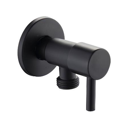 RASLAND STOP VALVE 1 WAY RA BLACK-VALVE STAINLESS STAIN