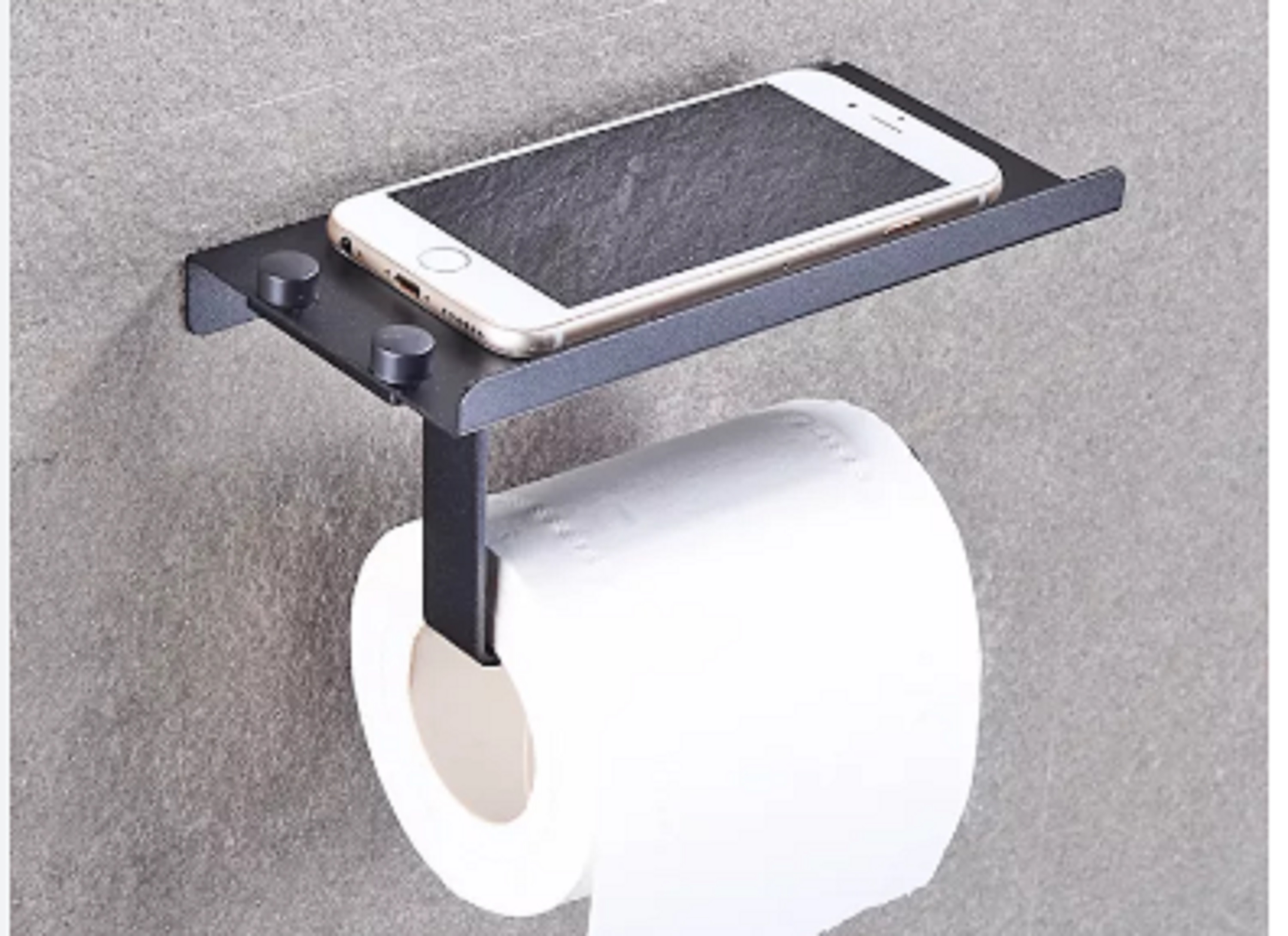 RASLAND TISSUE HOLDER RA TOILET-BLACK STAINLESS STEEL 304