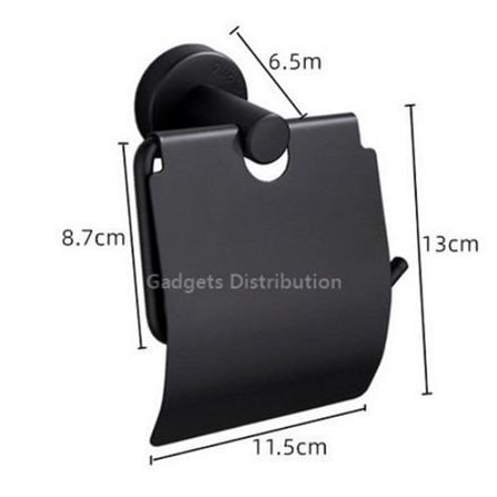 RASLAND TISSUE HOLDER RA TUE-BLACK STAINLESS STEEL 304