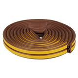 DEXZON DOOR AND WINDOW SEAL 6X9MM 5M BROWN