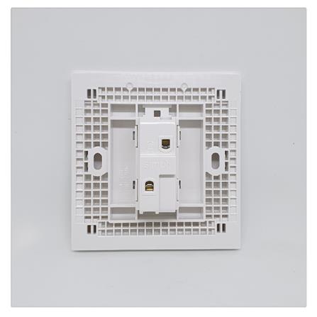 16A 1 GANG 1 WAY SWITCH 721011 SIMON WHITE