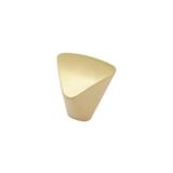 AVIO ZAMAC FURNITURE KNOB D316 BRUSHED BRASS MATT