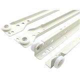 AVIO SELF CLOSE DRAWER SLIDE 14" EACH WHITE