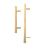AVIO HANDLE A362 STAINLESS STEEL SU201 96MM GOLD