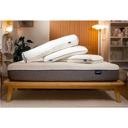SONNO SIGNATURE BEDFRAME QUEEN BED-WD-1G-QUE OAK