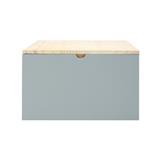 WOODEN BOX WITH LID STACKO MERRY L 25X25X15.5CM GREY
