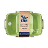BAMBOO FIBER FOOD CONTAINER KECH SAVE THE WORLD 1.2L GREEN