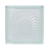 CHANG KAEW GLASS BLOCK 19X19X8CM LOTUS CLEAR