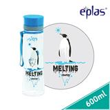 EPLAS WATER BOTTLE 600ML EGH-600BPA