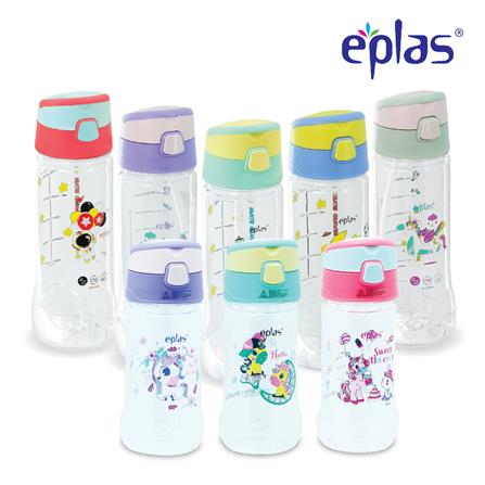 EPLAS KIDS  WATER BOTTLE  650ML WITH STRAW TRITAN BPA-FREE EGQP-650BPA