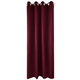 HLS CURTAIN EYELET LILY UV 140X280CM RED