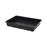 SEEDLING TRAY WITHOUT HOLES  36X50CM BLACK (BASKET WITHOUT HOLE)