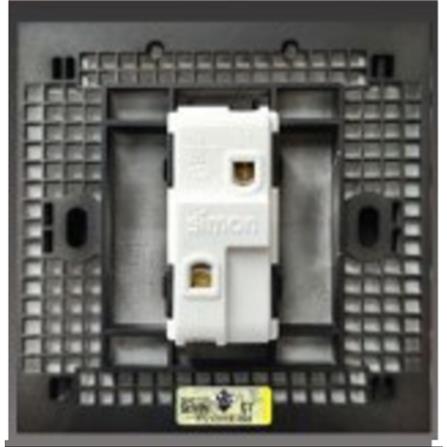 16A 2 GANG 1 WAY SWITCH H701021 BK SIMON