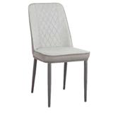 DINING CHAIR FUR GREY