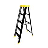 A-FRAME LADDER SANKI 5-STEP BLACK-YELLOW