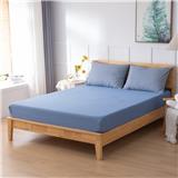 HLS BEDSHEET JAPANESE STYLE COTTON SUPER SINGLE BLUE