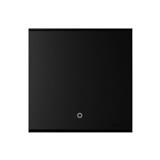 32A 1GANG 1WAY DOUBLE POLE SWITCH WITH LED 723223 BLACK SIMON