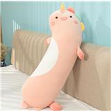 HLS PLUSH CUSHION UNICORN 80CM PINK