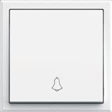 10A 1 GANG 1 WAY DOOR BELL 306301 WHITE SIMON