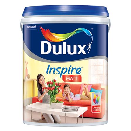 DULUX INSPIRE MATT 5L BASE D INTERIOR PAINT