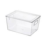 FRIDGE STORAGE WITH LID 21X29.5X15.5CM KECH