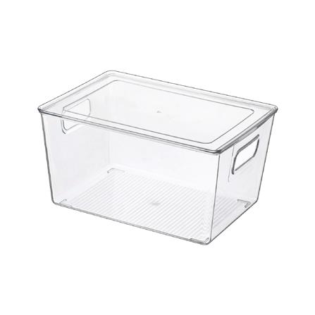 FRIDGE STORAGE WITH LID 21X29.5X15.5CM KECH