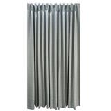 HLS CURTAIN FRENCH PLEAT BELLE UV 140X250CM LIGHT GRAY