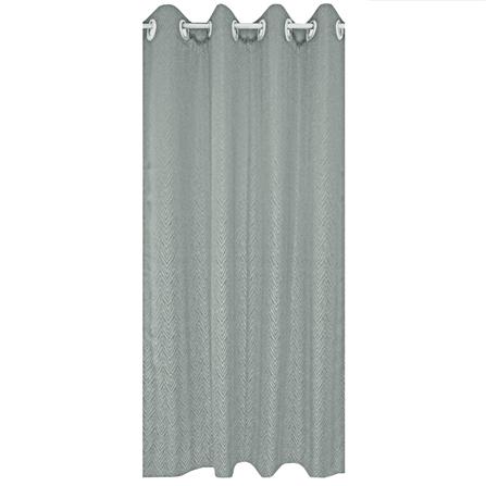 HLS CURTAIN EYELET BELLE UV 140X220CM LIGHT GRAY