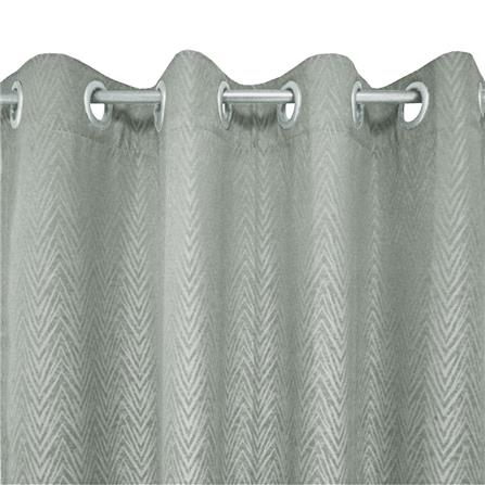 HLS CURTAIN EYELET BELLE UV 140X220CM LIGHT GRAY