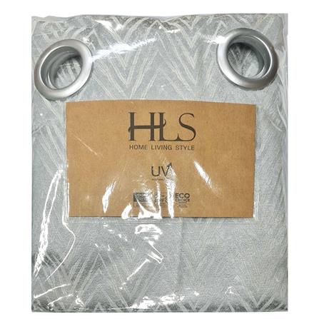 HLS CURTAIN EYELET BELLE UV 140X220CM LIGHT GRAY
