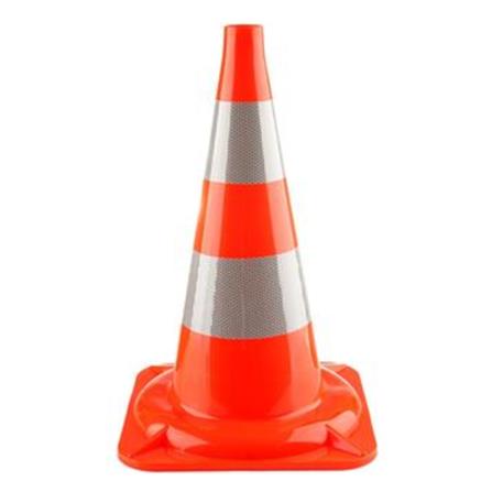 RIGHT PVC TRAFFIC CONE 47CM ORANGE