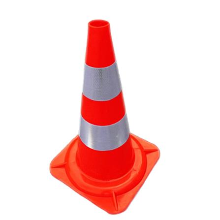 RIGHT PVC TRAFFIC CONE 47CM ORANGE