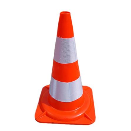 RIGHT PVC TRAFFIC CONE 47CM ORANGE