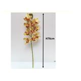 FAH LEAN SPRAY FLOWER CYMBIDIUM ORCHID 41210  76CM ARTIFICIAL FLOWER (STEMS)