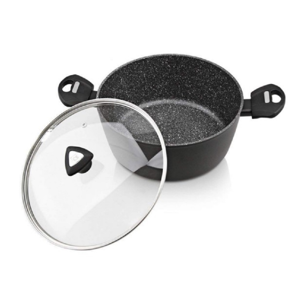 CS GLASS LID CLEAR 24CM CSLID20024