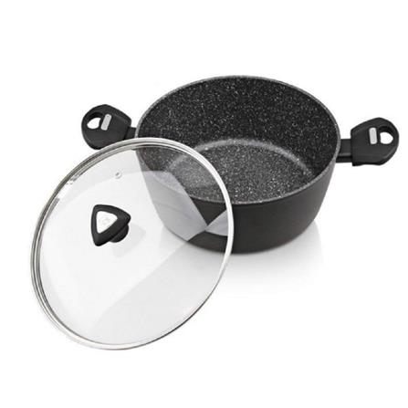 CS GLASS LID CLEAR 24CM CSLID20024