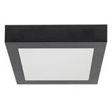 YETPLUS LED SURFACE DOWNLIGHT 9005 12W 6500K BLACK SQUARE