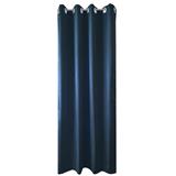 HLS CURTAIN EYELET LILY UV 140X180CM DARK BLUE